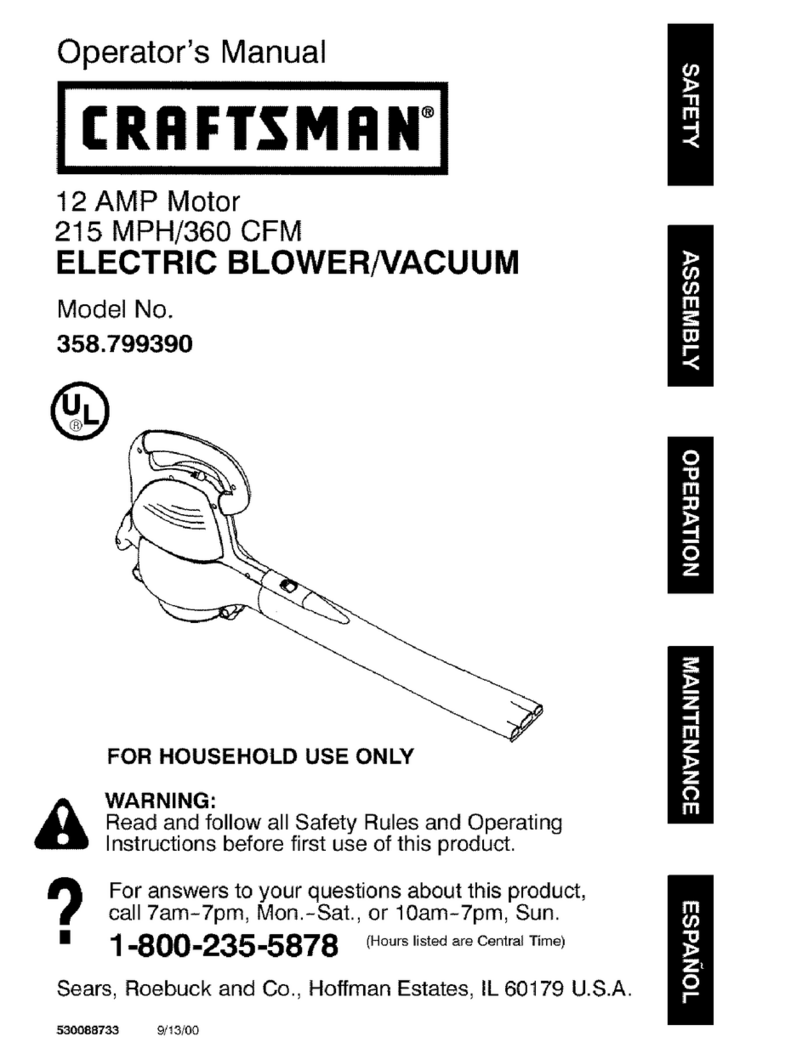 Craftsman 79939 User manual Craftsman 79939 User manual