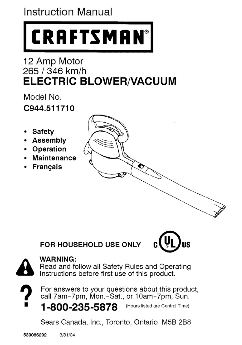 Craftsman 51171 instruction manual