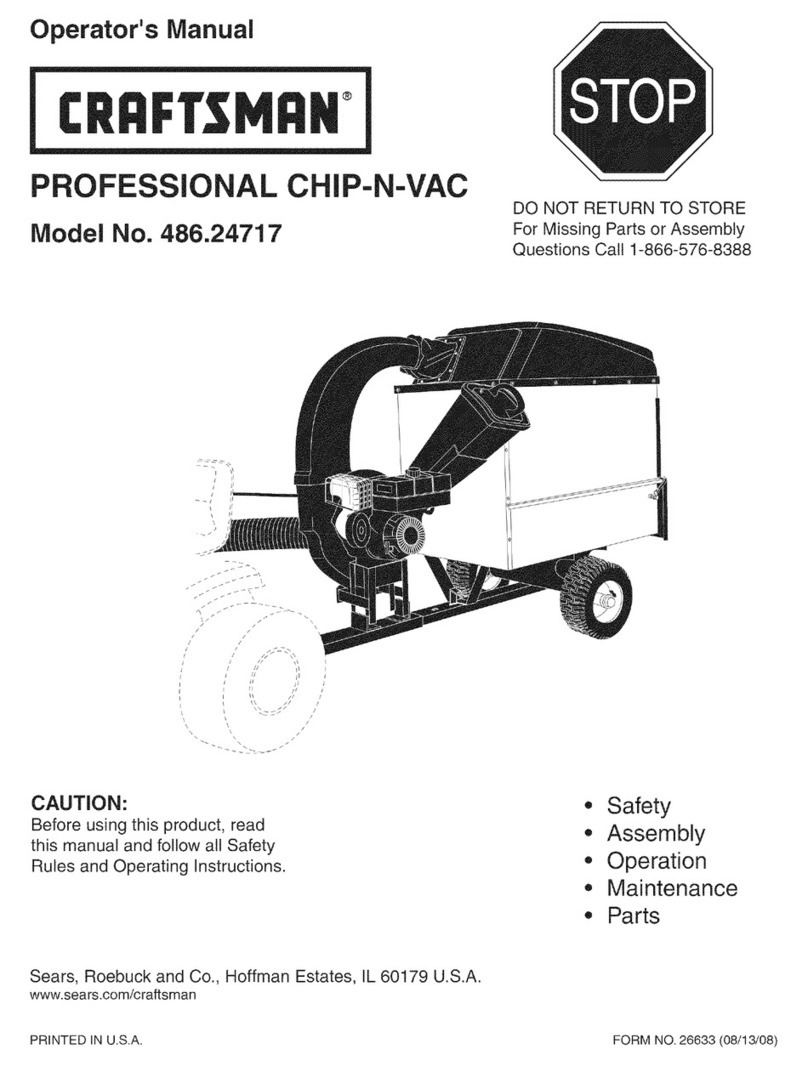 Craftsman CHIP-N-VAC 486.24717 User manual