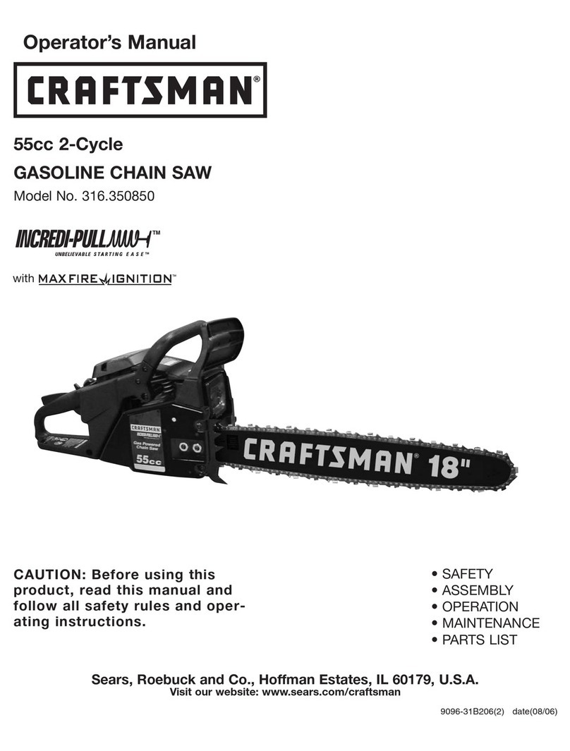 Craftsman 316.350850 User manual