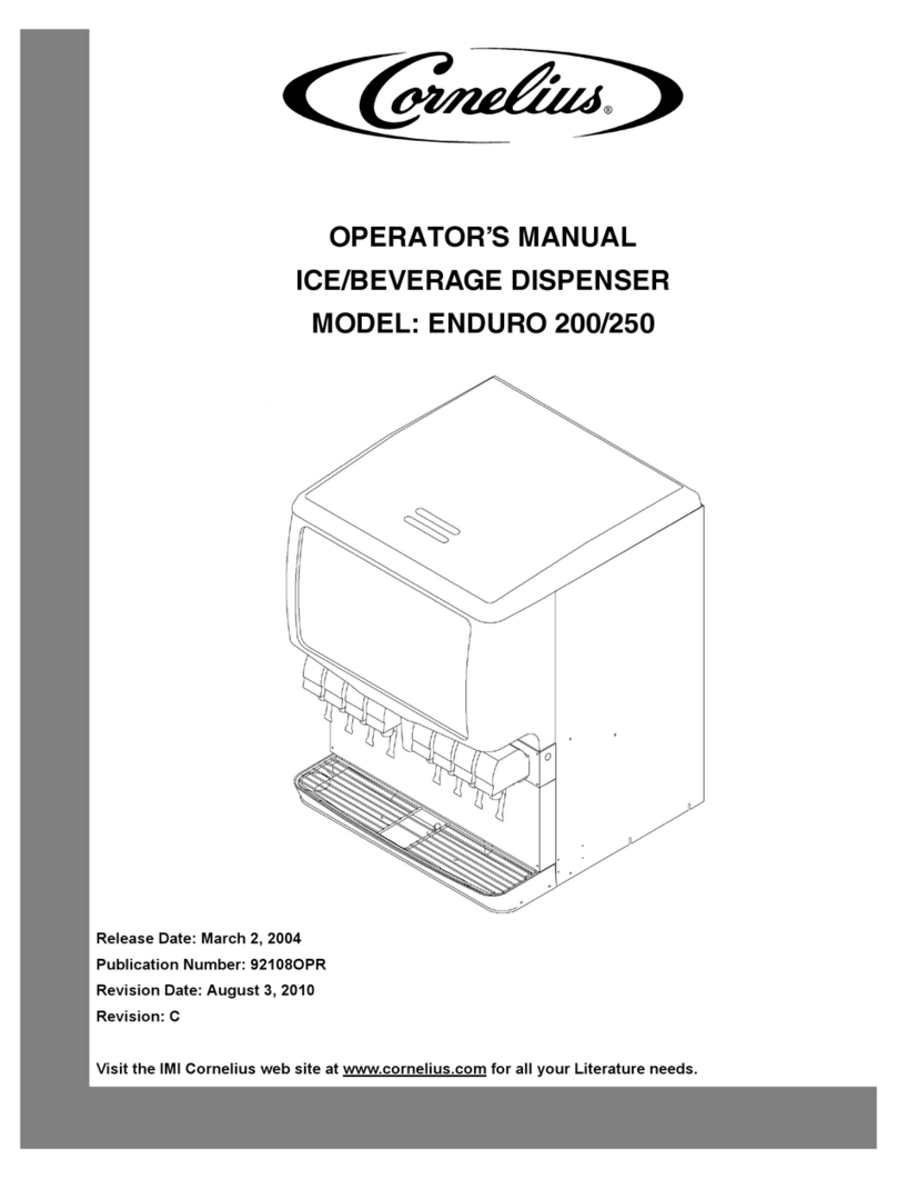 Cornelius ENDURO 250 User manual Cornelius ENDURO 250 User manual