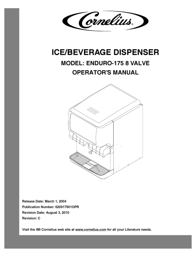 Cornelius Enduro 175 8 Valve User manual