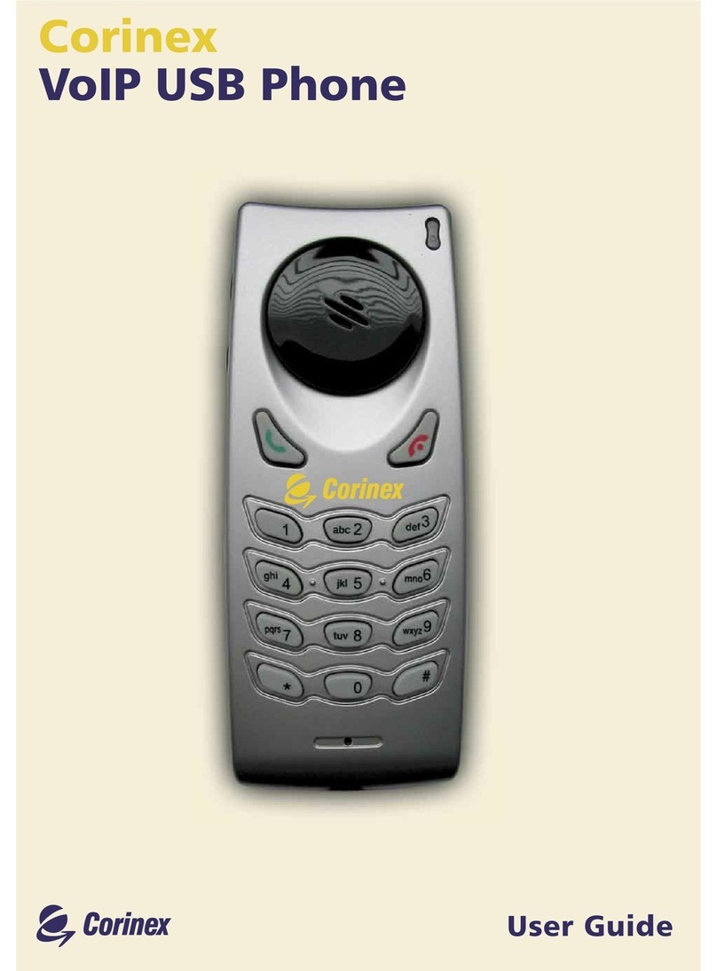 Corinex VoIP USB Phone user guide