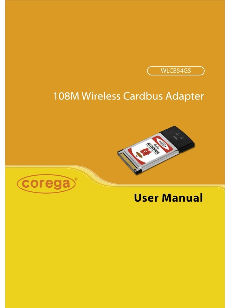 Corega 108M user manual
