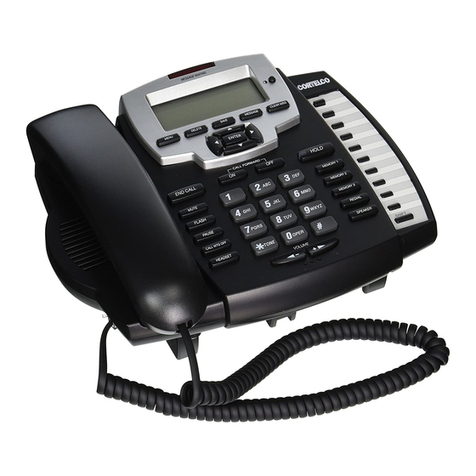 Cortelco Caller ID Type II 9125 Owner's instruction manual