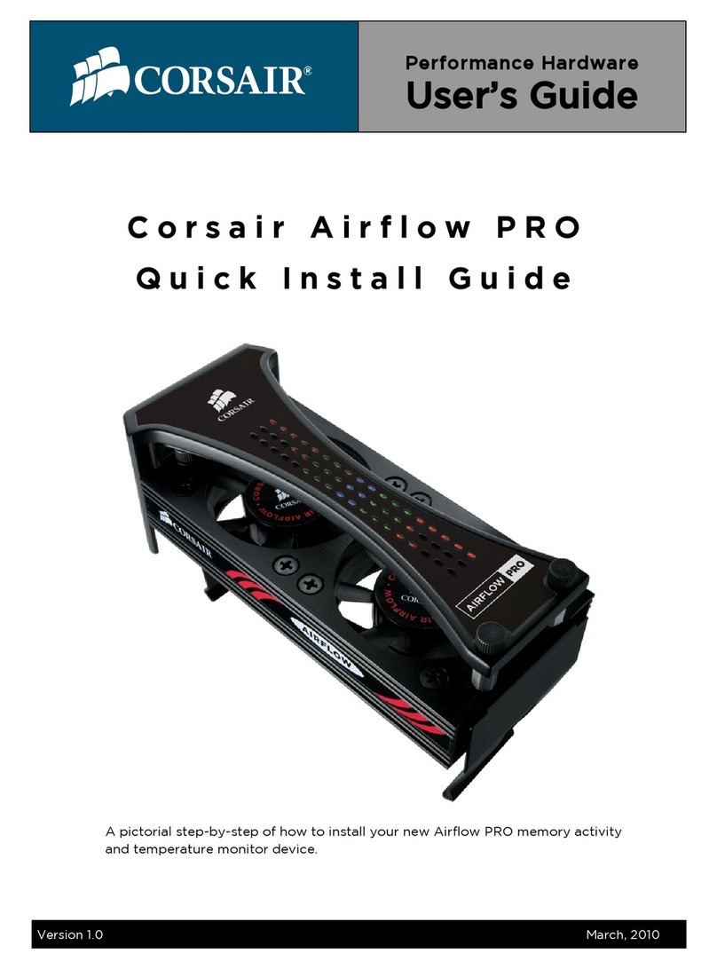 Corsair AirFlow Pro user guide