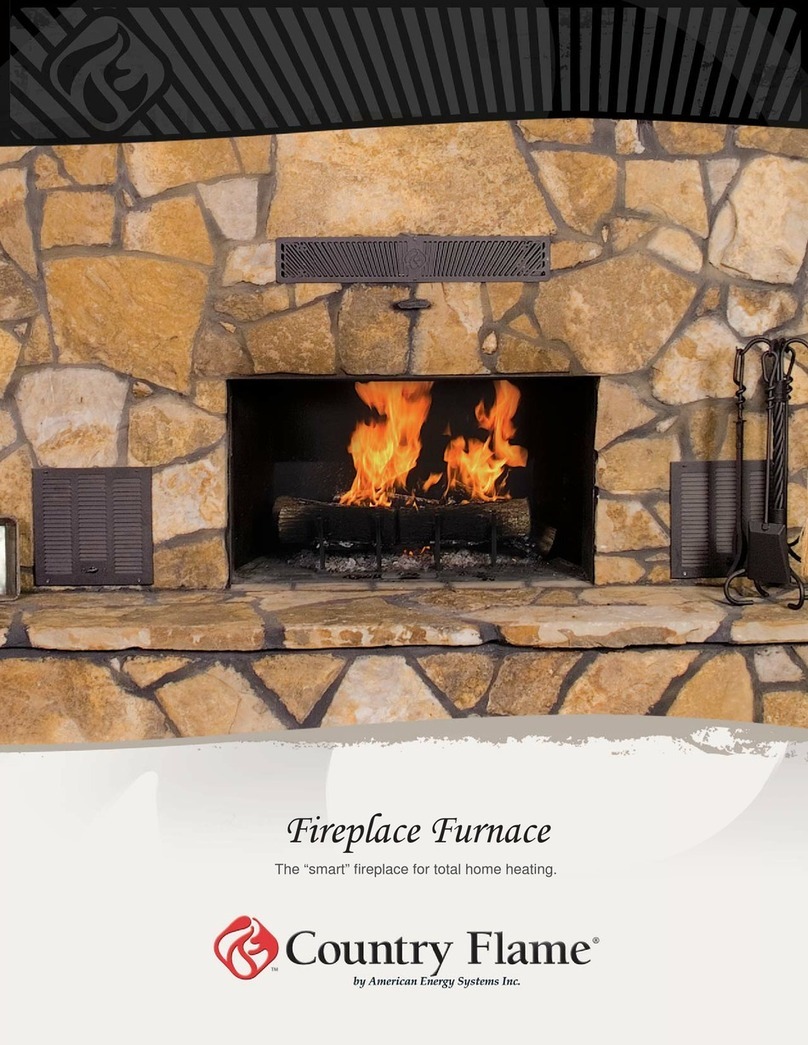 Country Flame 400 User manual Country Flame 400 User manual