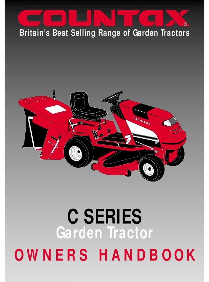 Countax Garden Tractor User guide