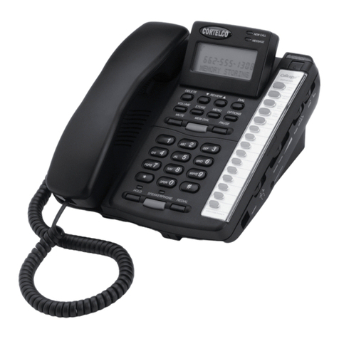 Cortelco DISPOSITION PLUS 2200 Setup guide