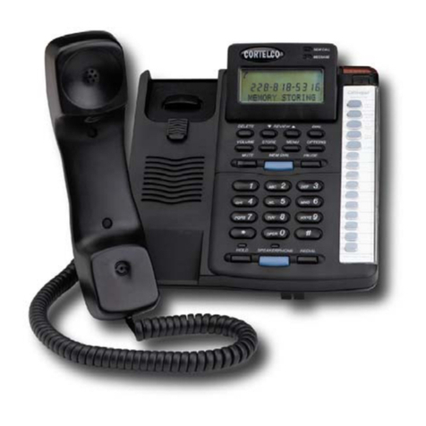 Cortelco Colleague 2200 Setup guide