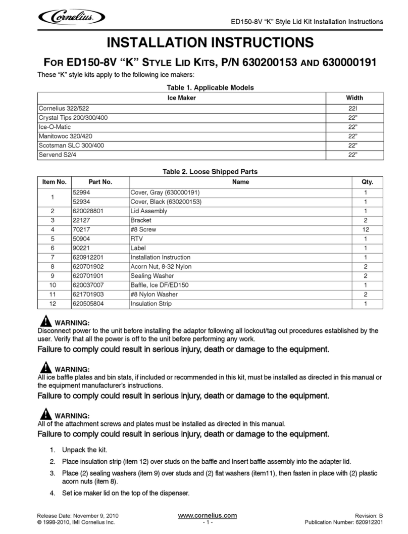 Cornelius Flavor Fusion 22127 User manual