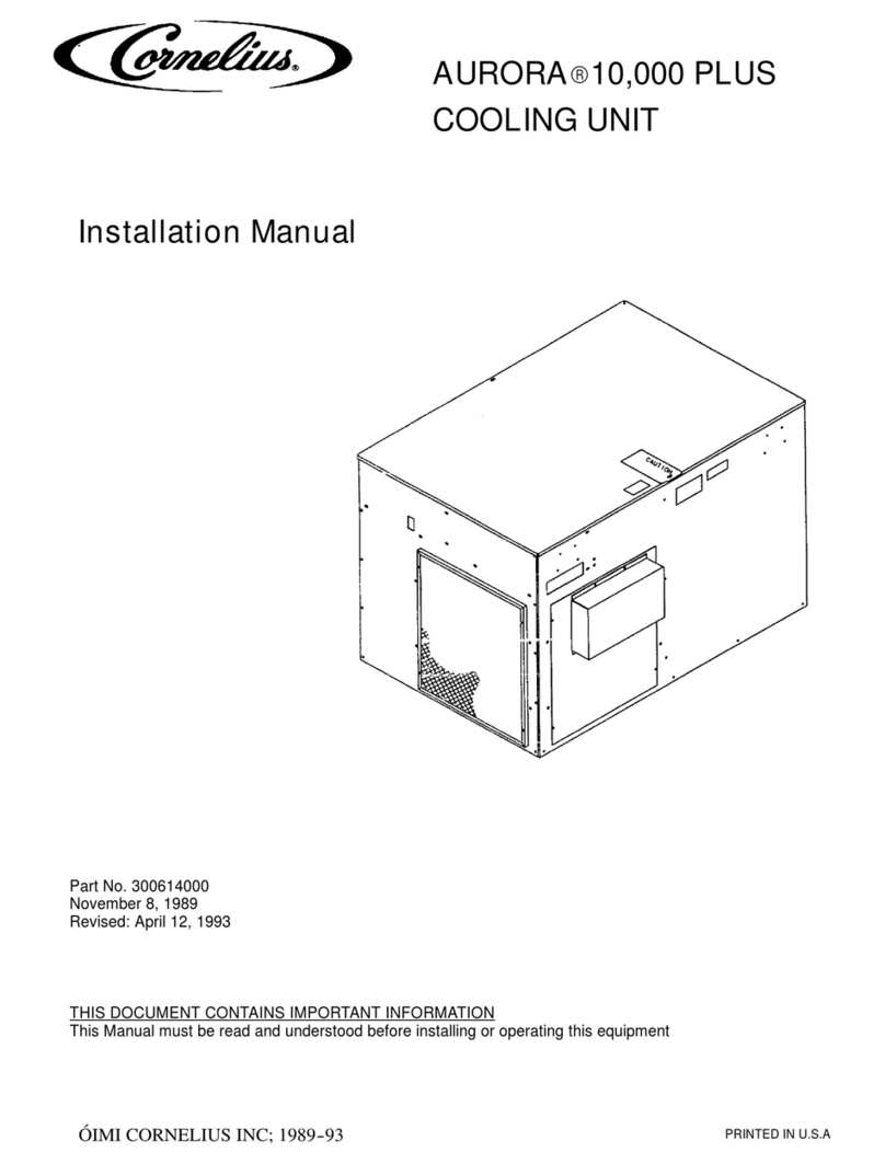 Cornelius 000 PLUS installation manual