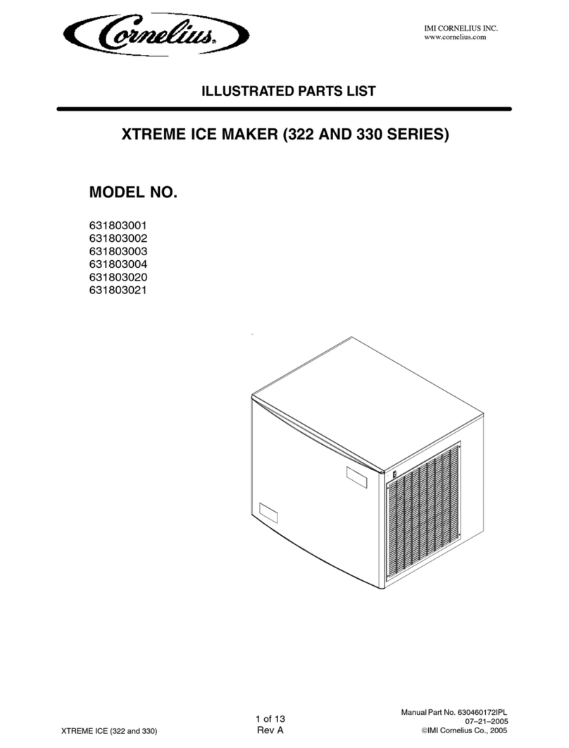 Cornelius Xtreme 322 Series Setup guide