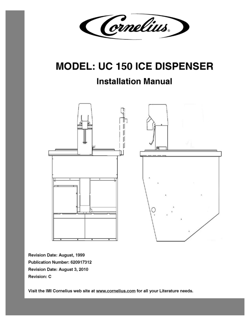 Cornelius UC 150 User manual