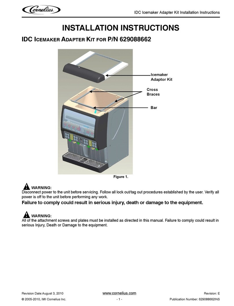 Cornelius P/N 629088662 User manual