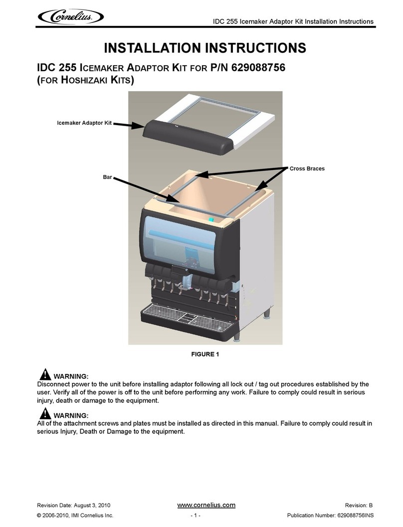 Cornelius P/N 629088756 User manual