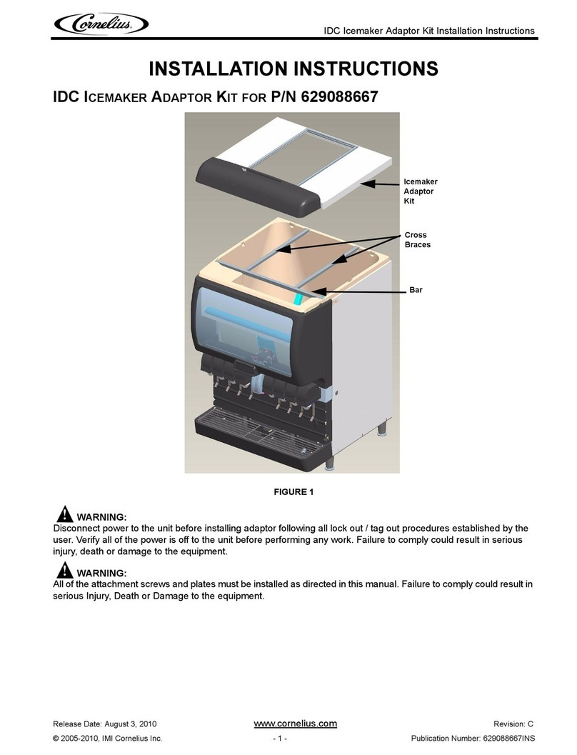 Cornelius P/N 629088667 User manual