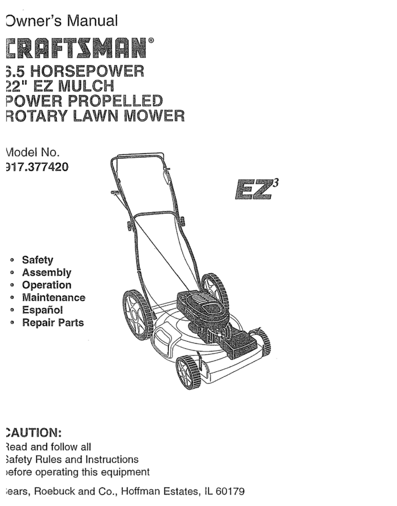 Craftsman EZ 917.37742 User manual