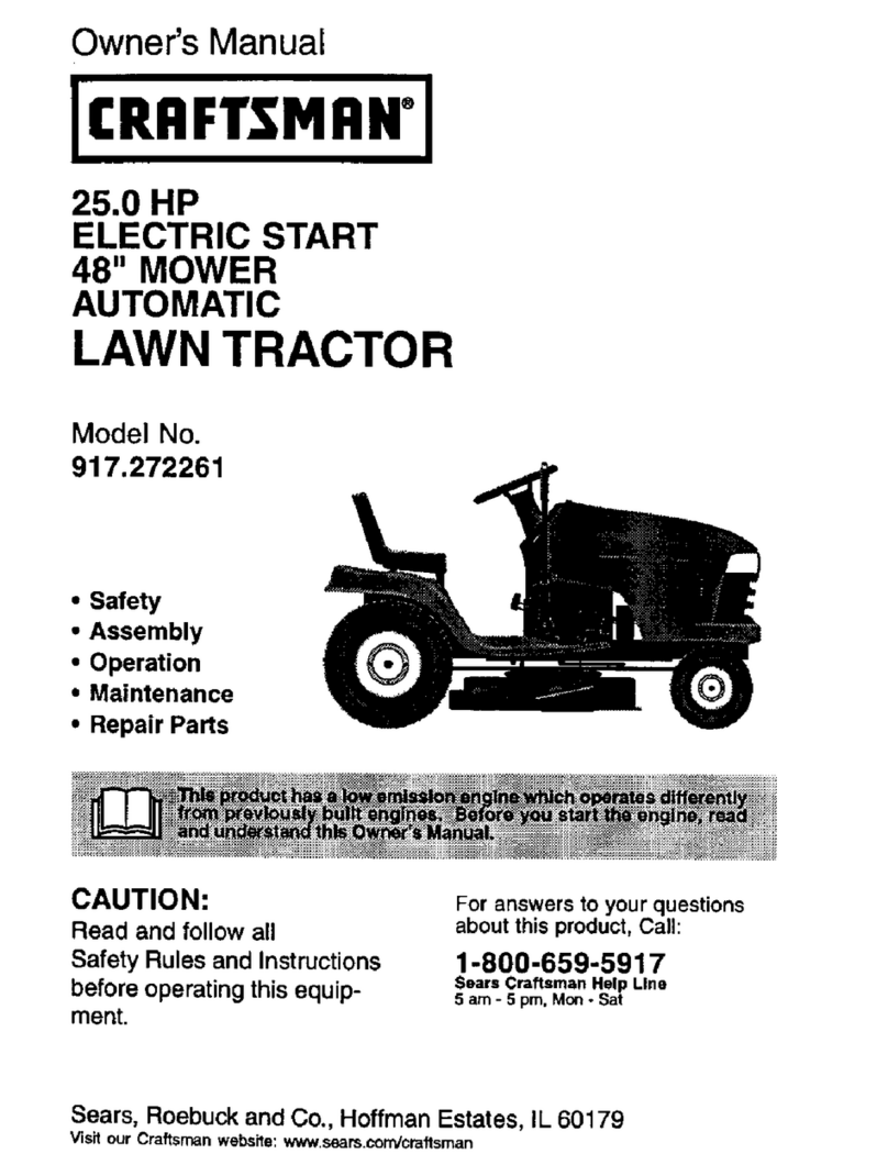 Craftsman 917.272261 owner's manual