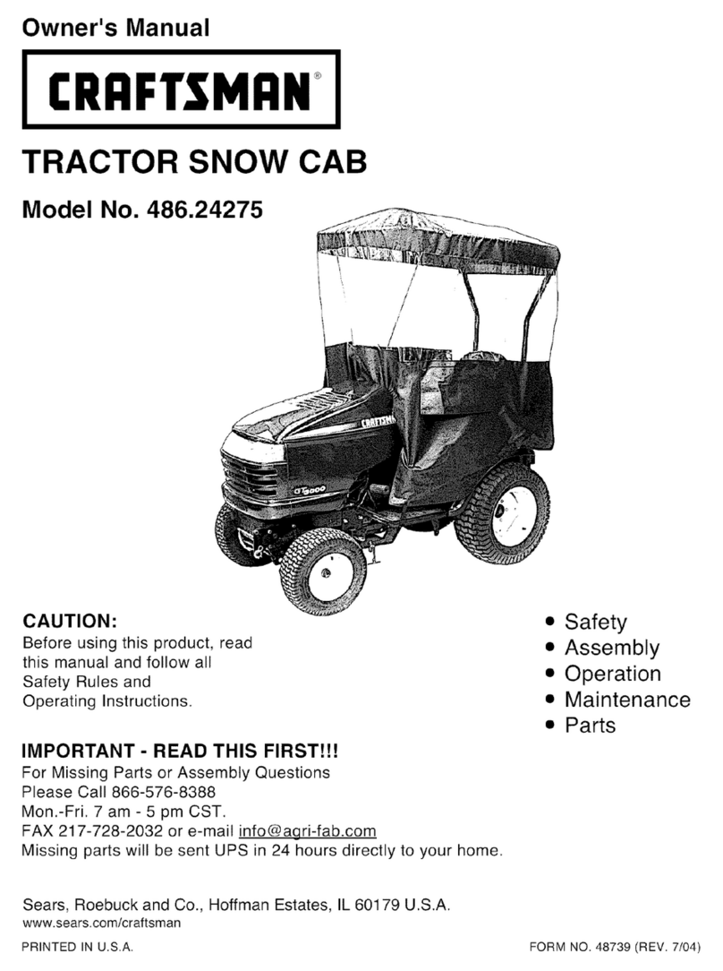 Craftsman 486.24275 owner's manual