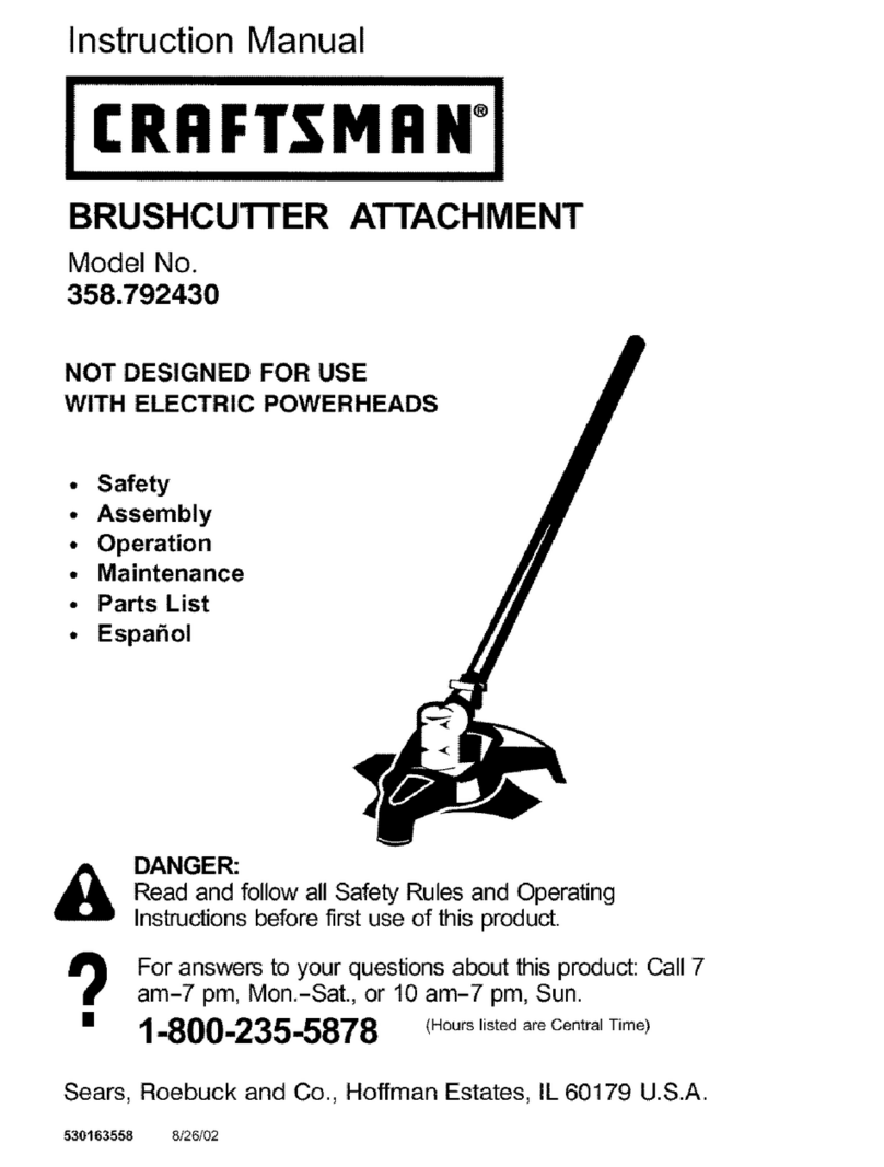 Craftsman 358.792430 User manual