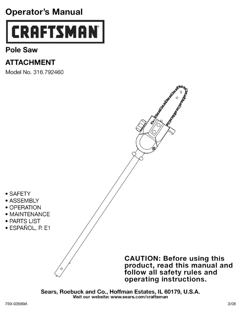 Craftsman 316.792460 User manual