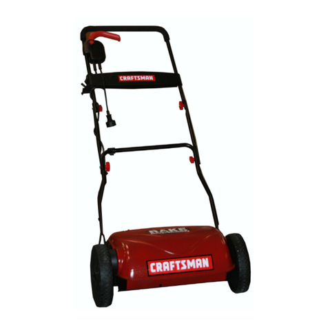 Craftsman POWER RAKE 486.2928 User manual