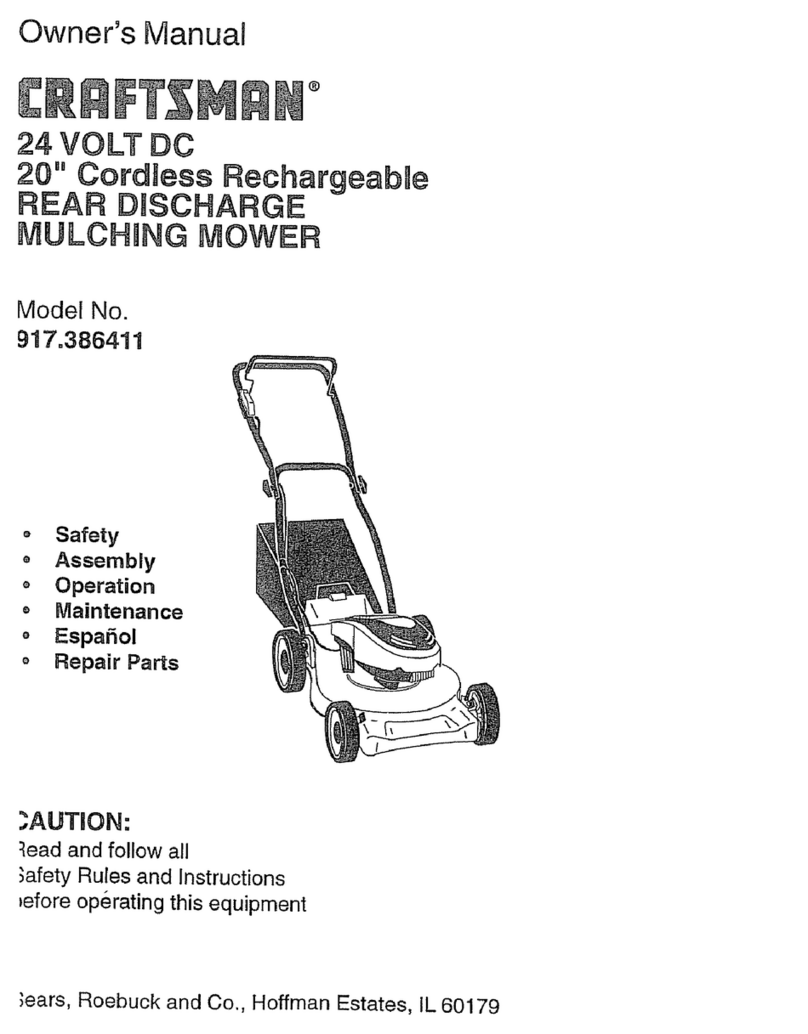 Craftsman 917.386411 owner's manual