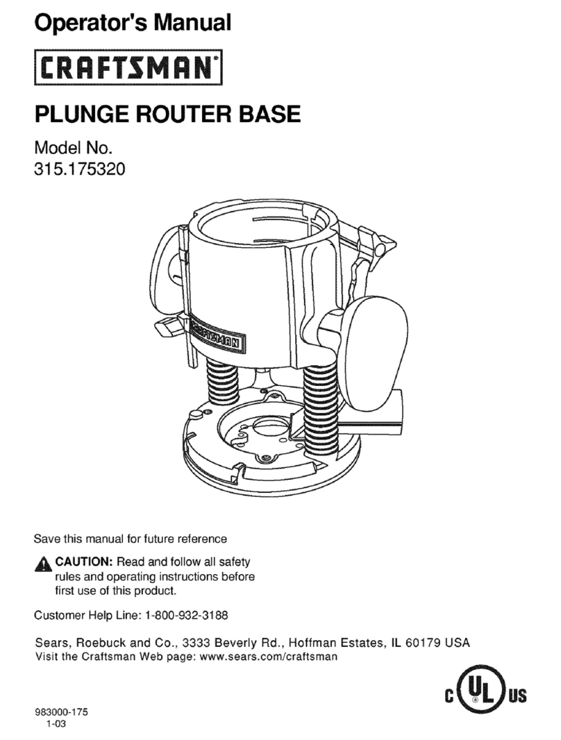 Craftsman 315.175320 User manual