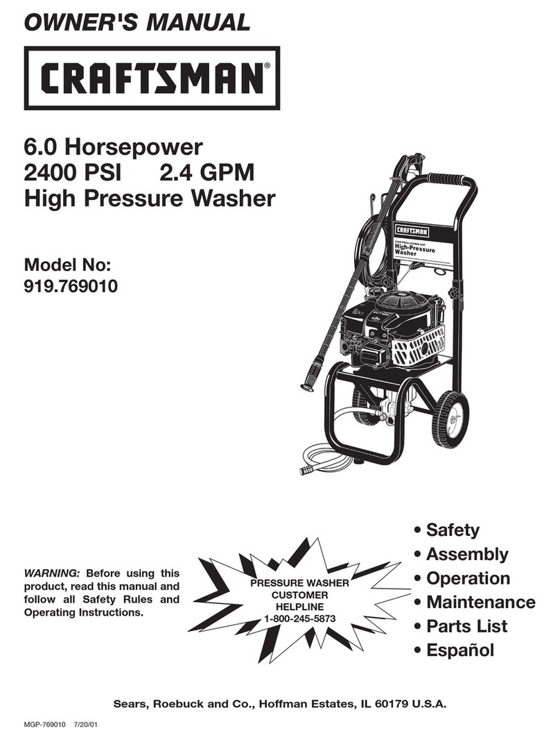 Craftsman MGP-769010 User manual