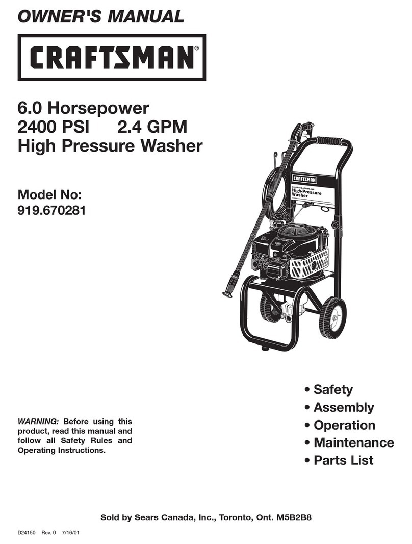 Craftsman 919.670281 owner's manual