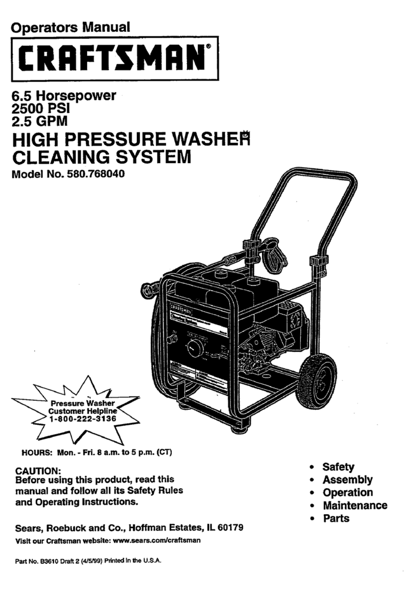 Craftsman 580.76804 Operator's manual