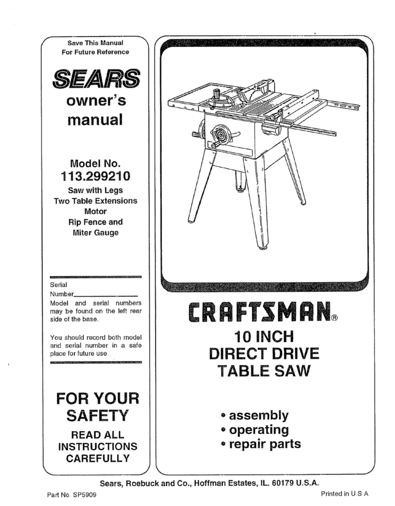 Craftsman 113.29921 User manual