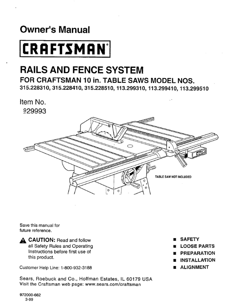 Craftsman 113.29931 owner's manual