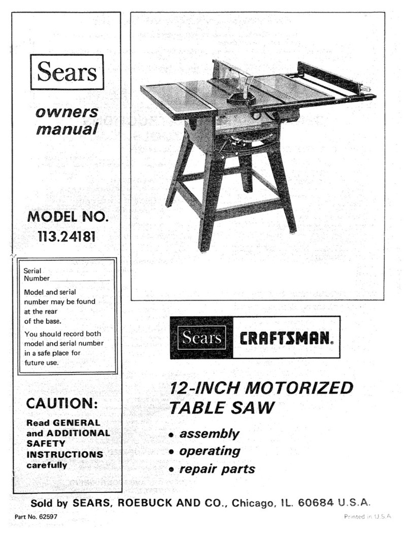 Craftsman 113.24181 User manual