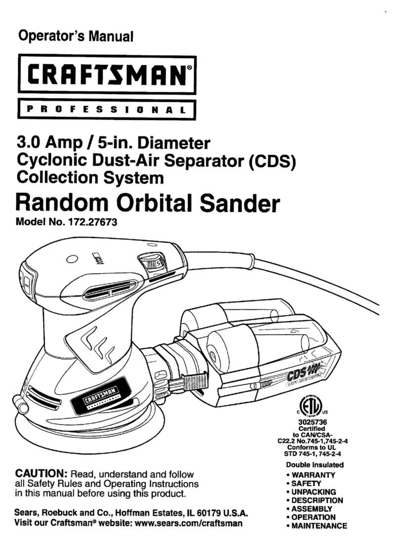 Craftsman 172.27673 User manual Craftsman 172.27673 User manual