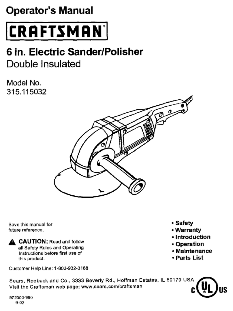 Craftsman 315.115032 User manual