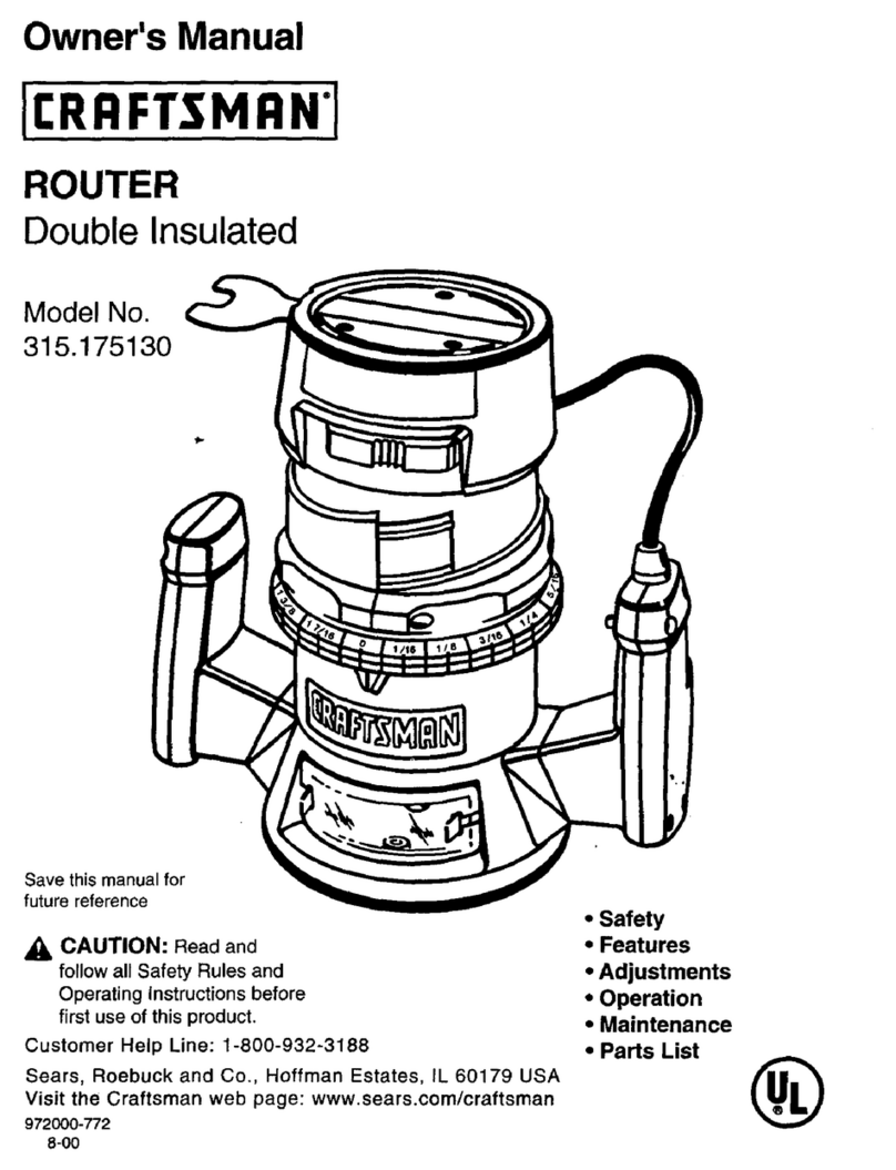 Craftsman 315.17513 owner's manual