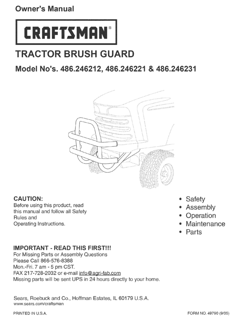 Craftsman 486.246212 User manual