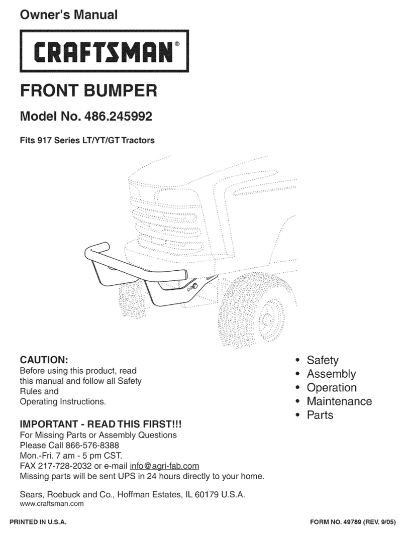 Craftsman 486.245992 User manual