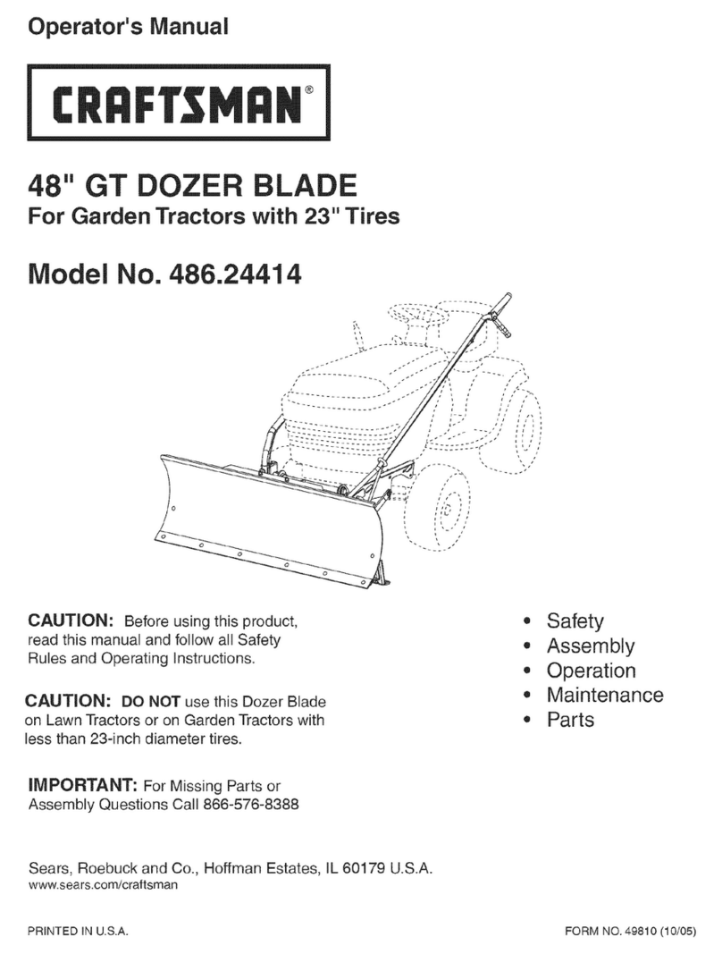 Craftsman 486.24414 Operator's manual