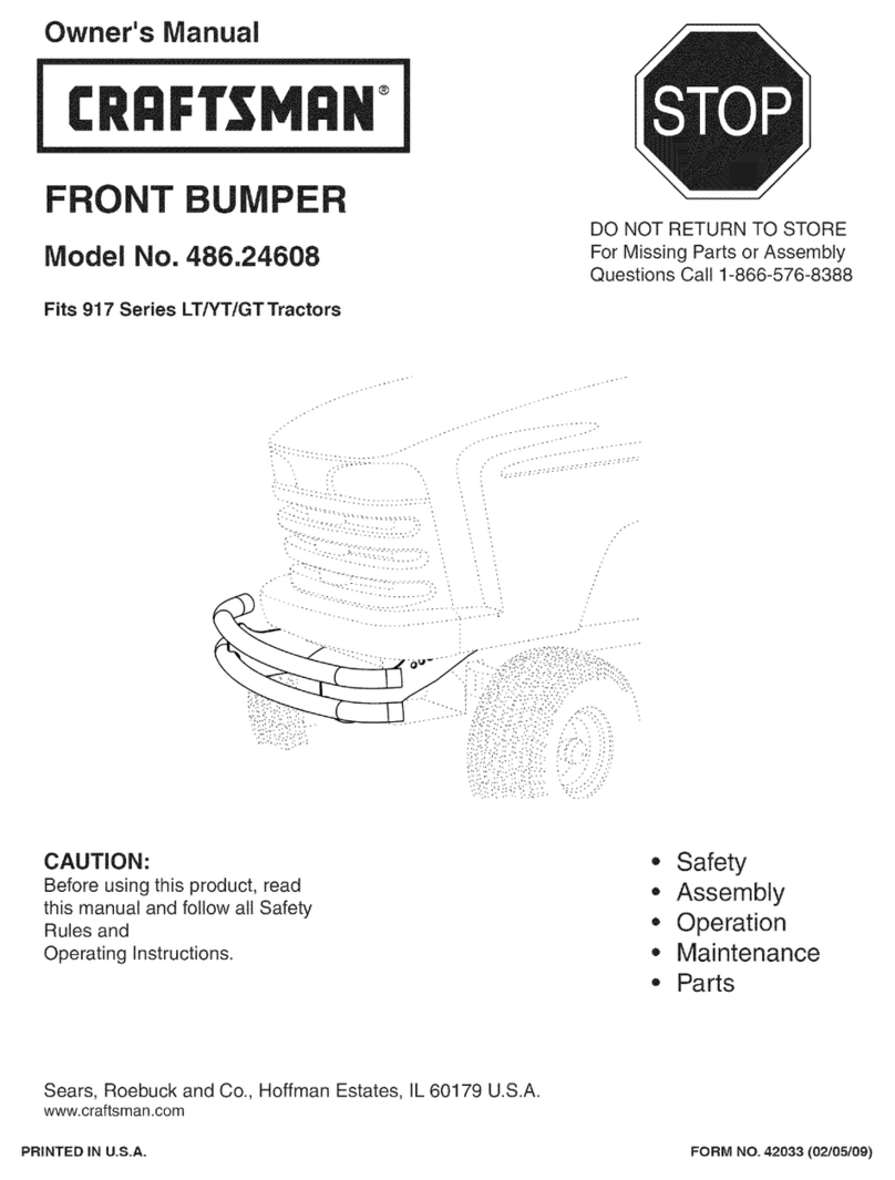 Craftsman 486.24608 User manual
