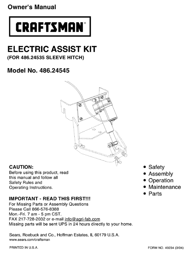 Craftsman 486.24545 User manual