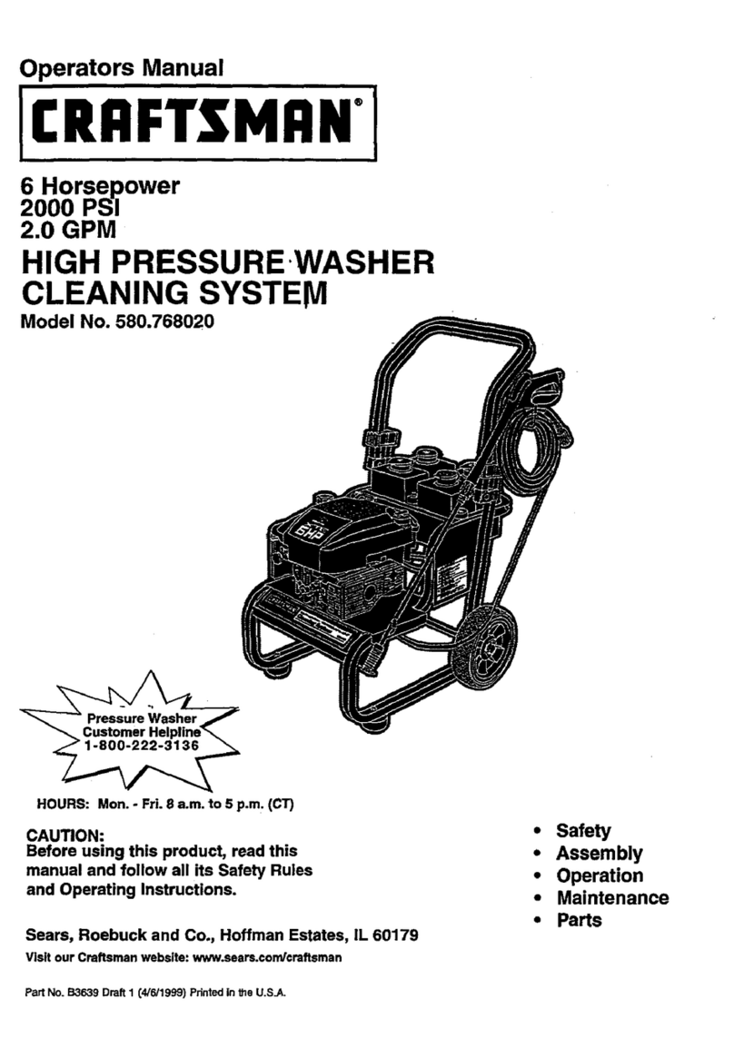 Craftsman 580.768020 User manual