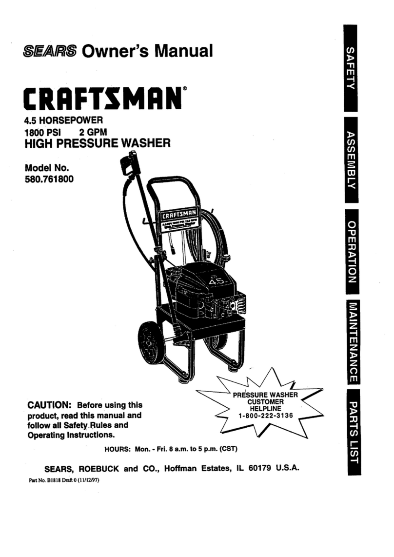 Craftsman 580.7618 User manual