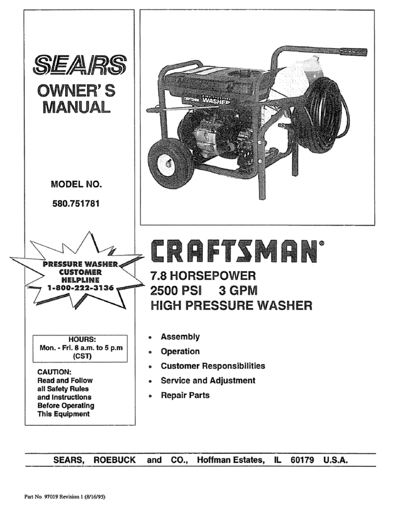 Craftsman 580.751781 User manual