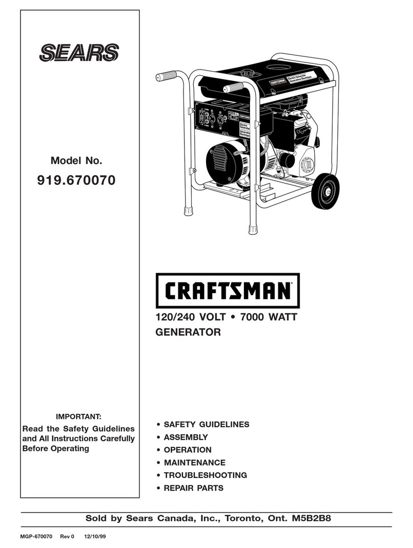 Craftsman 919.670070 owner's manual