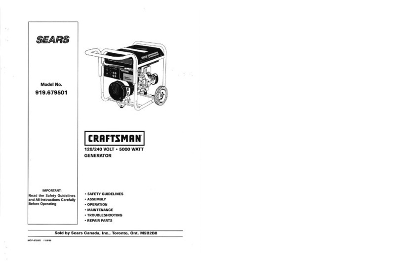 Craftsman 919.679501 User manual