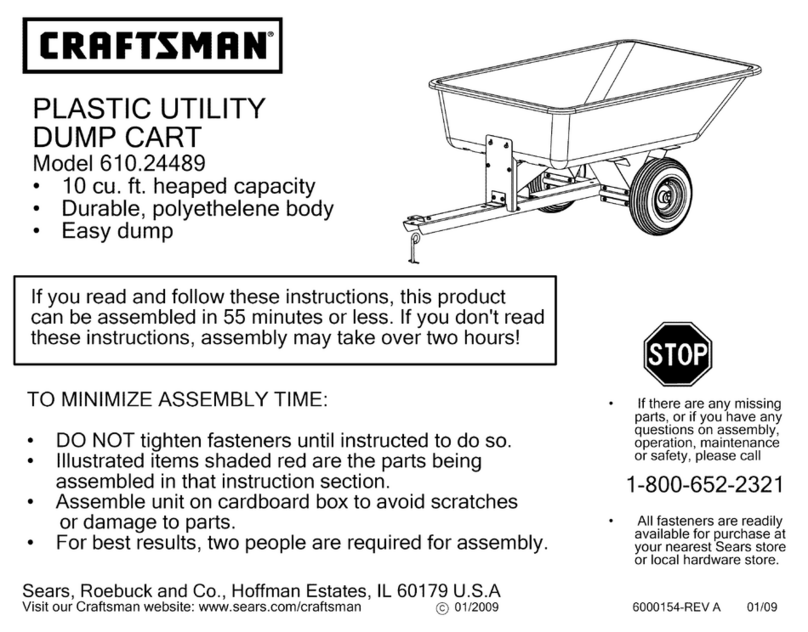 Craftsman 610.24489 User manual