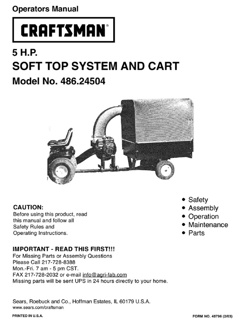 Craftsman 486.24504 User manual